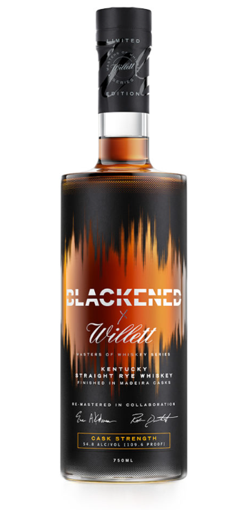 BLACKENED X WILLETT KENTUCKY STRAIGHT RYE WHISKEY FINISHED IN MADEIRA CASKS