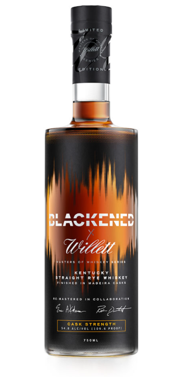 BLACKENED X WILLETT KENTUCKY STRAIGHT RYE WHISKEY FINISHED IN MADEIRA CASKS