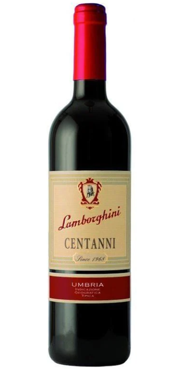 Lamborghini Centanni Rosso Umbria IGT Red Wine