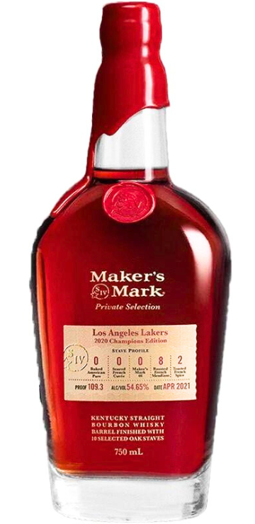Maker’s Mark Private Selection: Los Angeles Lakers – 2020 Champions Edition