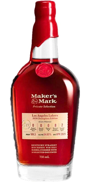 Maker’s Mark Private Selection: Los Angeles Lakers – 2020 Champions Edition