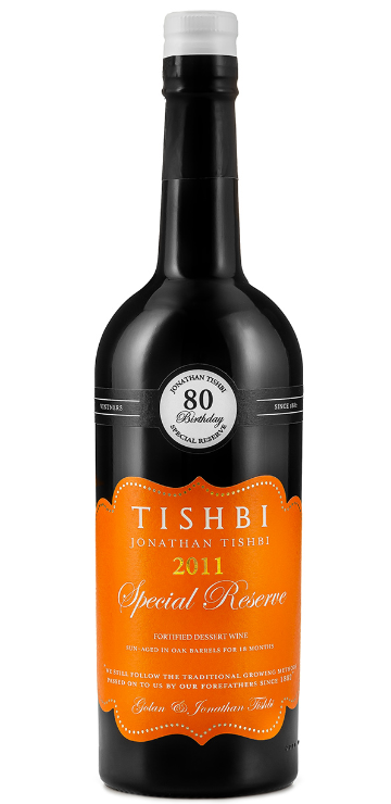 Reinforced red dessert wine Yonatan Tishbi Special Reserve 80 years